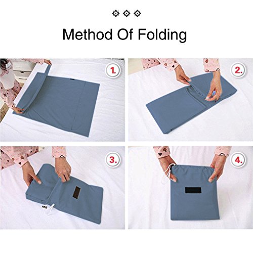 Sleeping Bag Liners Sleep Sack Lightweight Portable Sleeping Sheet Dirt-Proof Compact Travel Camping Sheet for Outdoor Travel Hiking Hotels Picnics (Blue, 83x71'')