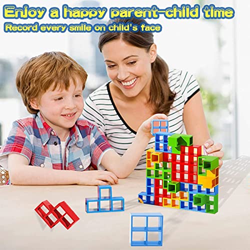 TOKZON Tower Balance Stacking Blocks Game, Children's Balancing Toys
