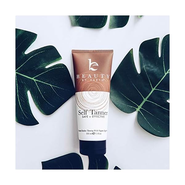Organic-Natural-Self-Tanner-Sunless-Tanning-Lotion-Non-Streaking-Cream-Develops-a-Bronze-and-Golden-Self-Tan-in-a-Few-Hours-Non-Toxic-and-Dye-Free-Formula-is-For-All-Skin-Types-Light-Fair-Medium-Dark- Organic & Natural Self Tanner - Sunless Tanning Lotion - Non-Streaking Cream Develops a Bronze and Golden Self Tan in a…