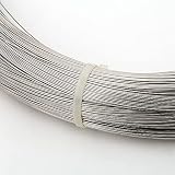 VIGAN 10M Stainless Steel Spring Wire Hard Wire Rope Single Full Hard Wire 1.6MM view 5