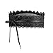 Women's Bowknot Lace Waist Belt Self Tie Wrap Corset Waist Band Boho Belt Black One Size