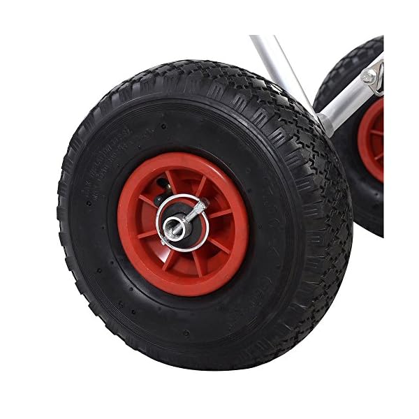 TOMTOP-Aluminum-Kayak-Jon-Boat-Canoe-Gear-Dolly-Cart-Trailer-Carrier-Trolley-Wheels TOMTOP-Aluminum-Kayak-Jon-Boat-Canoe-Gear-Dolly-Cart-Trailer-Carrier-Trolley-Wheels