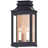 Maxim Savannah VX - 2 Light Outdoor Wall Mount-15.25 Inches Tall and 7.75 Inches Wide-Antique Copper/Black Oxide Finish