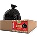Large 13 Gallon Trash Bags - Household and Kitchen Cleaning Supplies - Trash Bags 13 Gallon Tall Kitchen Trash Bags - Unscented Black Trash Bags and Compost Bags - Large Trash Bags for Lawn Care
