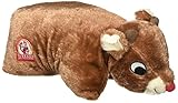 Rudolph Pillow Pet Plush - Rudolph the Red Nosed Reindeer 50th Anniversary by Dan Dee
