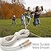 Leadfan Double Dutch Jump Ropes Long Jump Rope for Game/Skipping Rope Multiplayer Group -16ft-22.9ft-32ft-49ft-for School, Company, Fun Games,Agility Play