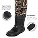 TideWe Chest Wader for Toddler & Children, Neoprene Waterproof Insulated Hunting Wader for Boy and Girl, Cleated Bootfoot Wader, Hunting & Fishing Wader Realtree MAX5 Camo