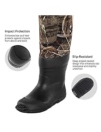 tidewe camuflaje niños Botas de pescador limícola