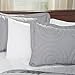 Lavish Home Solid Embossed 3 Piece Quilt Set - King - Silver