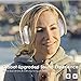Bluetooth Headphones On-Ear, Crabot HD Stereo Wireless Headsets with Built-in Mic, 13H Play time, Wireless Foldable Portable Headphones, Lightweight and Comfortable for Kids Adultsthumb 1