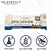 Dr. Mercola, Dental Chew Bones for Dogs Small, 1 Box (12 Bones), Dog Dental Care That Helps Clean Teeth and Freshen Breath, Non GMO, Soy Free, Gluten Free