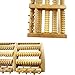 BIAL EX Foot Massager 5 Wooden Rollers Acupressure Roller Wood Foot Massage Stress Relief - Gifts to Share