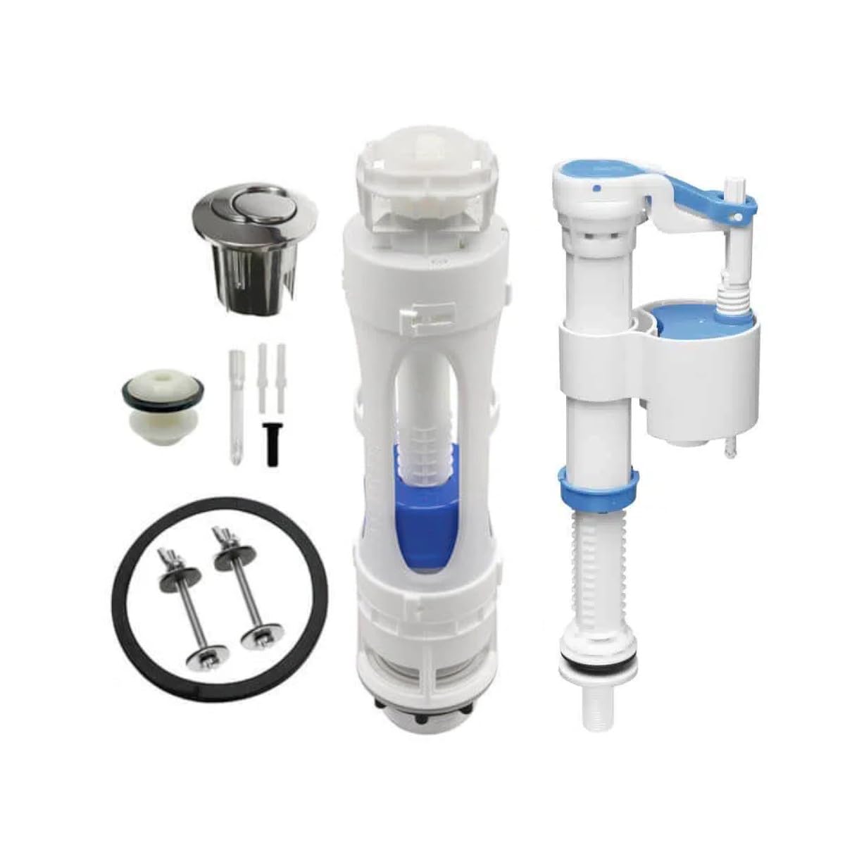 Roca Giralda Complete D2D Dual Flush Valve Cistern Pack Including Fill Valve & Button