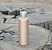 MIRA Alpine Stainless Steel Vacuum Insulated Water Bottle with 2 Lids - Keeps Water Cold for 24 Hours, Hot for 12 Hours - Hydro Bottle BPA-Free Cap, 25 oz (750 ml) - Champagne