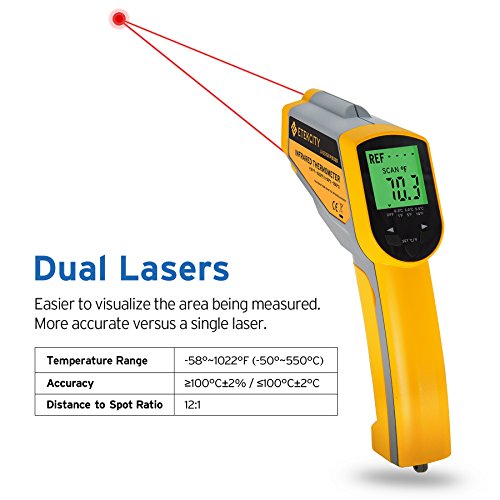 2 Etekcity+Lasergrip+1030D+Thermometer+Temperature
