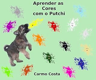 Livro Aprender as Cores com o Putchi