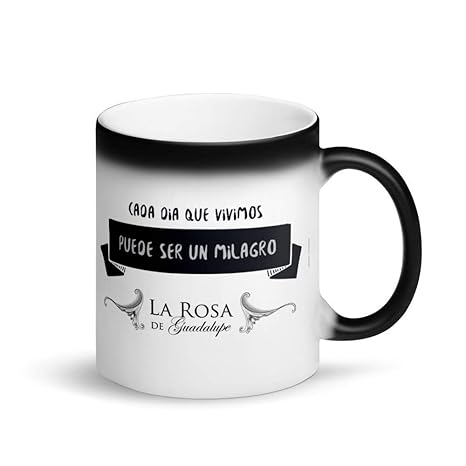 Amazon.com: La Rosa de Guadalupe Magic Mug: Kitchen & Dining