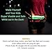 Sport2People LED Reflective Running Belt Pouch with USB Rechargeable Light - Key, iPhone X 6 7 8 Plus Cell Phone Holder for Runners - Best Visibility during Walking and Cycling (Pink fluo with LED)