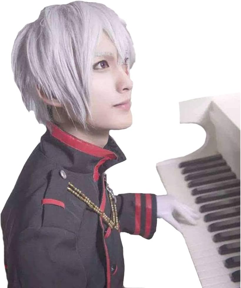 Amazon 耐熱コスプレウィッグ D Gray Man ディーグレイマン アレン ウォーカー Cos Wig コスプレ 仮装 通販