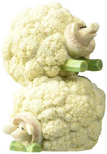 Enesco Home Grown Cauliflower Sheeplet Figurine, 2.9-Inch