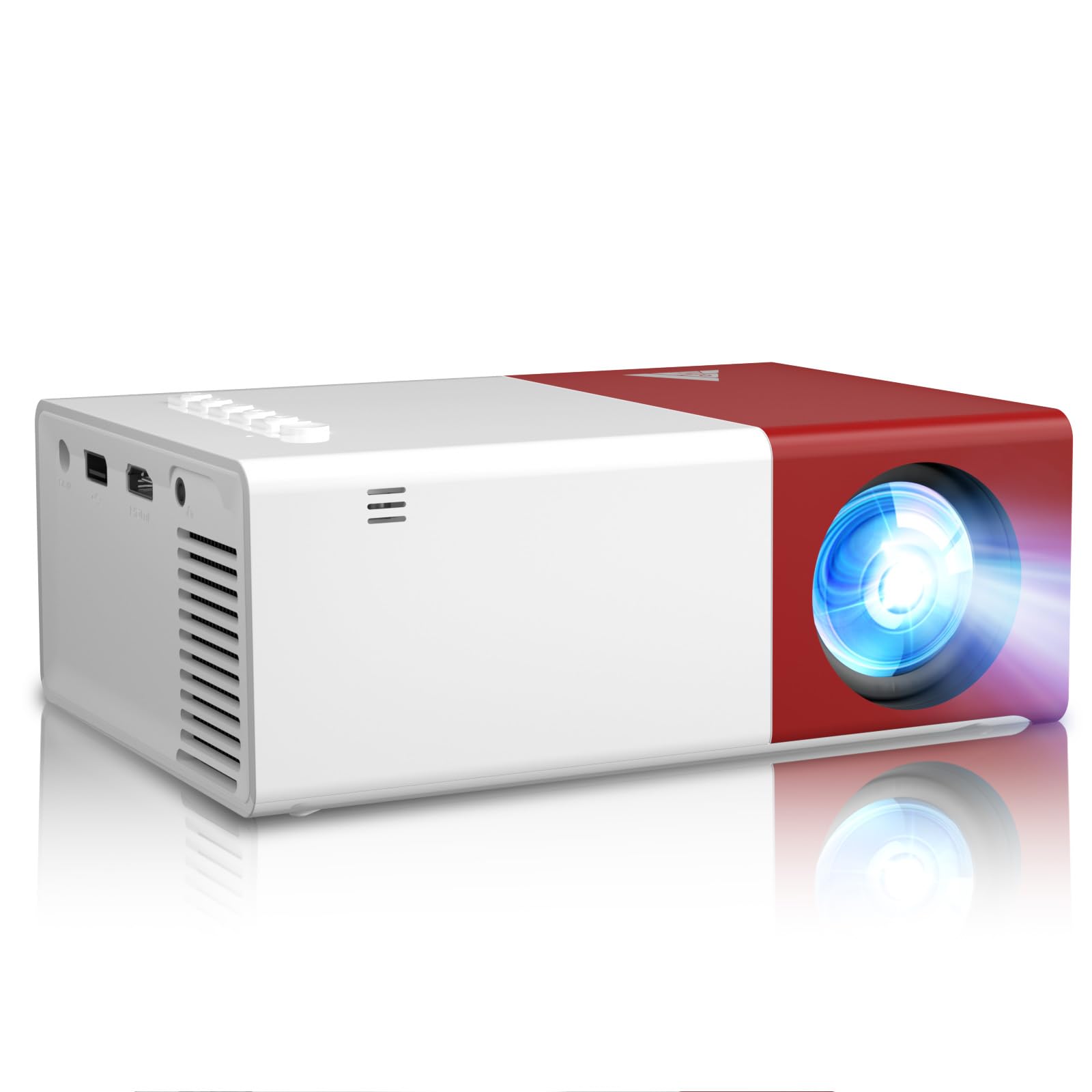 Projector with WIFI, iGRR Mini Projector for Home