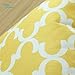 CaliTime Pack of 2 Soft Canvas Throw Pillow Covers Cases for Couch Sofa Home Decor Modern Quatrefoil Accent Geometric 18 X 18 Inches Bright Yellow