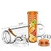 LIMITED TIME SALE!! 27oz Tritan Fruit Infuser Water Bottle, Orange