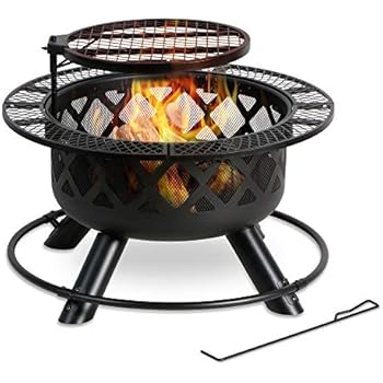 Amazon Com Landmann Usa 23960 Grill Rotisserie Fire Rock Fire