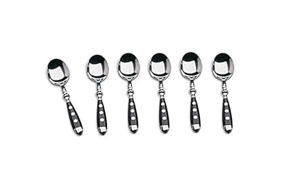 6 pieza Kleine Cuchara Bistro Cubiertos Serie – Cucharillas de té