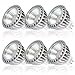 SHINE HAI MR16 LED Bulbs, 6W, GU5.3, 12V, 100% Aluminum Reflector, 50W Equivalent, 480lm, Warm White 2700K, 40 Degree Beam Angle, 6-Pack