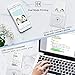 Yosooo Receipt Printer, Mini Wireless Blue-Tooth Thermal Photo Printer Pocket Note Receipt Printer 57mm(White)thumb 4