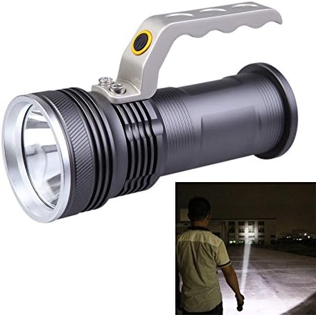 SUPERMALL Aluminum Rechargeable 500mAh Emergency Torch Light (Multicolour)