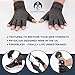 Dr. Frederick's Original Grippy Arthritis Gloves for Women & Men - Anti-Slip Compression Gloves for Arthritis Pain Relief - Medium