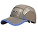 Summer Hat Men Sports Hats Soft Sun Protection Baseball Cap Golf Outdoor Sunhats - Light Grey