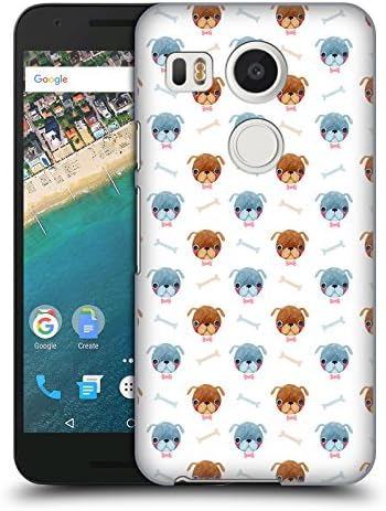 Official Oilikki Boston Terrier Animal Patterns Hard Back Case for LG Nexus 5X