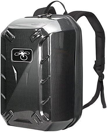 Balestra DJI Phantom Hard Shell Water Resistant Carrying Case, Durable Travel Bag for DJI Phantom 3 [Professional and Advanced] and Phantom 4 [Standard, Advanced, Pro] (Carbon Fiber Pattern)