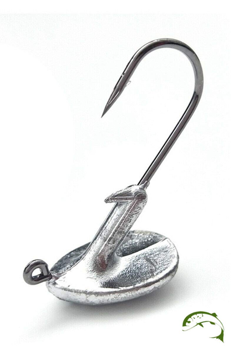 FISHIN ADDICT Stand up jig heads for fishing soft plastics crays 3.5g / 5g pack of 5 (3.0)