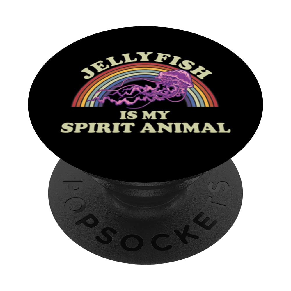 Jellyfish Spirit Animal Sea Creature Underwater Ocean Animal PopSockets Swappable PopGrip