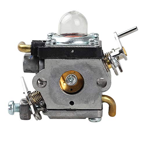 Allong 523012401 Carburetor w Primer Bulb Fuel Filter Spark Plug for Husqvarna 122HD45 122HD60 Hedge Trimmer Redmax CHT220L Carb