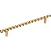 Amerock BP40521CZ Champagne Bronze Cabinet Pull | 8-13/16 inch (224mm) Center-to-Center Cabinet Hardware | Bar Pulls | Furnit