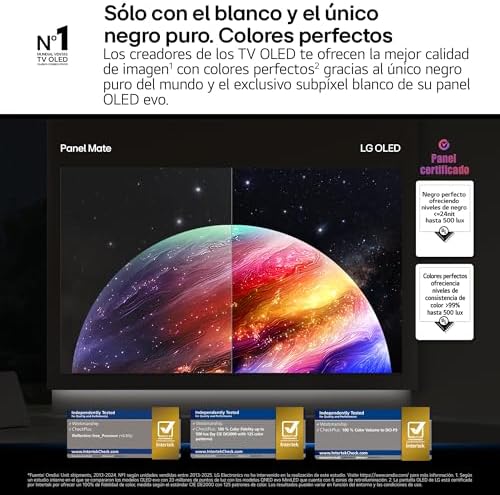 OLED48C64LA - Smart TV OLED EVO AI 48" 4K sem reflexos 98,9%, 2026
