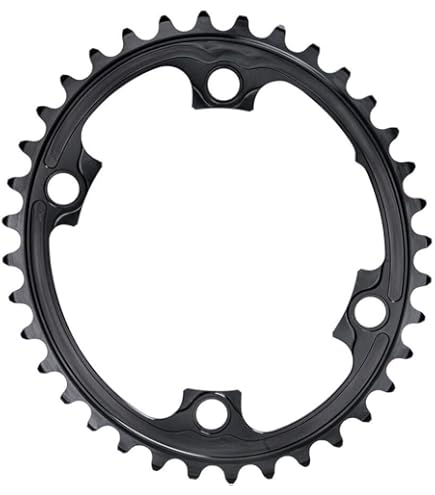 ウルフトゥース 110BCD Chainring For Shimano 48t 110 BCD Asymmetric 4-Bolt Chainrings for Shimano Cranks