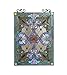 Chloe Lighting Izzy Tiffany-Glass Victorian Window Panel 18X25.5