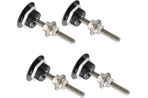 Hood Pins,Armastuse 30mm (1.18 Inch) 4 Pcs Universal Auto Vehicle Quick Release Latch Mini Hood Pin Lock Clip Kit Push Button