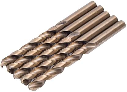 5pcs Drill Bits Set 9mm 9 5mm High Speed Steel Twist Drill Bits Professional Drill Tools For Drilling Stainless Steel Metal Wood Acrylic 9 5mm Amazon Com