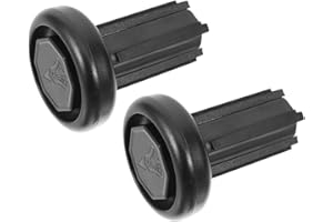 DOITOOL 2pcs Hockey Stick End Caps, Non-Slip Sturdy Protective End Covers for Ice and Field Hockey Sticks,