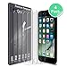 LK [4 Pack] Screen Protector for iPhone 7 Plus / 8 Plus, [Tempered Glass] with Lifetime Replacement Warranty