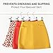moopok 20 Pack Pants Hangers Skirt Hangers with Clips Metal Trouser Clip Hangers for Space Saving, Ultra Thin Rust Resistant Hangers for Skirts, Pants, Slacks, Jeans, and More