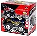 Remote Control Car for Boys and Girls, Rechargeable, Powerful Sound and Motion Sensor Steering Wheel Remote, Hobby Toy Race Car. RC monster truck, Electric Jeep for Kids and Adults, Best Gift. yellow