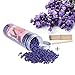 14Oz Hard Wax Beans+15pcs Wax Applicator Sticks, Stripless Depilatory Hair Removal Wax Beads for Eyebrow, Face, Bikini, Armpit and legs , for Women Men(Lavender)